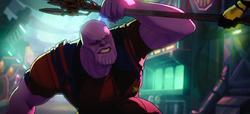 Thanos catches Proxima's spear.png