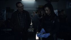 Coulson and May discuss the real world