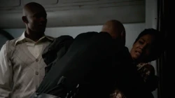 Mackenzie hugging his alternate 