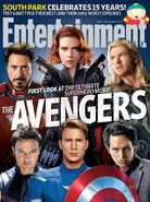 The Avengers EW cover