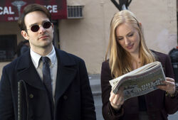 Matt Murdock and Karen Page