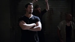 Spud attends a  fight club