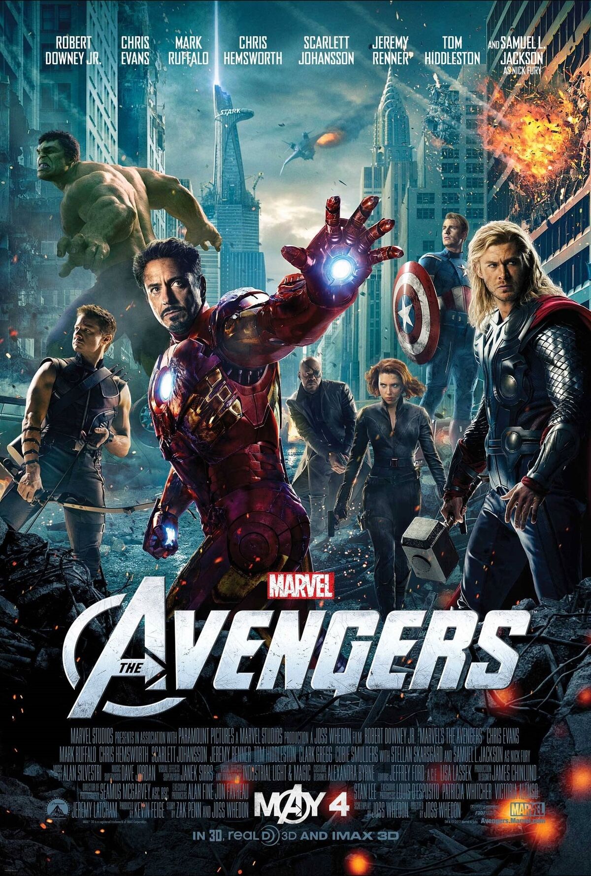 Avengers' Cast & Crew Posters Unite The Marvel Cinematic Universe