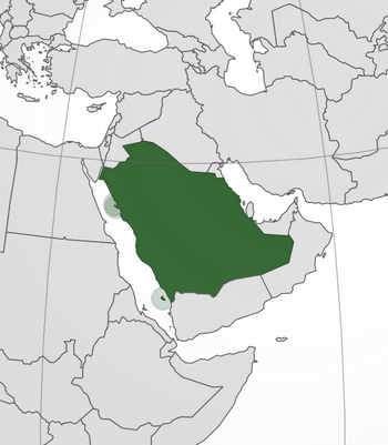 Map of Saudi Arabia