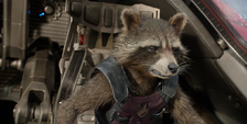 Rocket durante la Batalla de Xandar