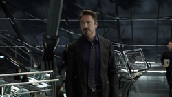 Stark en el Helicarrier