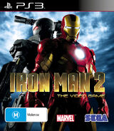 IronMan2 PS3 AU cover