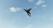 Iron Spider gliding
