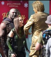 Mantis & Drax in Hollywood (BTS)