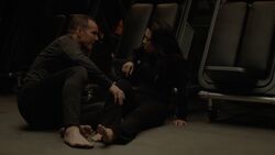 Coulson and May escape the Framework