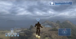 Iron Man at AIM's Island