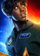 Maria Rambeau Textless Poster