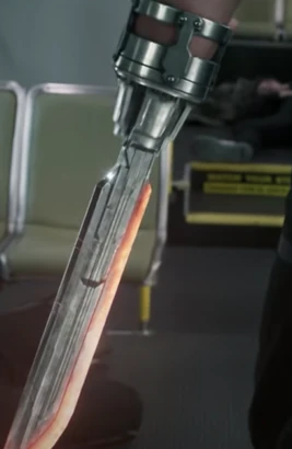 Razor Fist's Prosthetic Blade