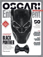 Black Panther EW Oscars Cover