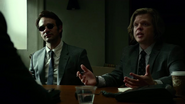 Foggy Nelson y Matt Murdock con James Wesley