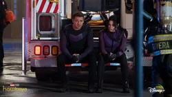 Hawkeye and Kate Bishop