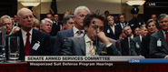 Tony Stark - Weaponized Suit Defense Program Hearing (IM2)