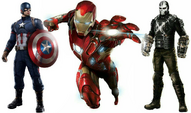 Personajes Civil War Concept Art