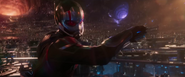 Giant-Man in Quantum Realm