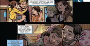 Nathaniel and his family reunited with Hawkeye in Avengers: Infinity War Prelude.