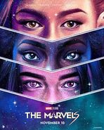 The Marvels Eyes Poster