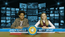 Jason Ionello & Betty Brant (Midtown News Anchors)