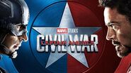 Captain America Civil War D+ Cover Card