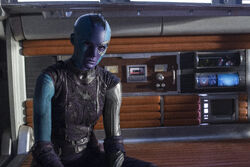 In 'Guardians of the Galaxy Vol. 3,' Nebula's Makeup Tells