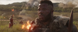 M'Baku ve a sus aliados desintegrarse