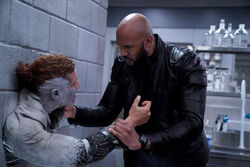 Mackenzie listening to 's warning