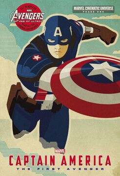 Captain America, First Avenger 英語 ② Captain America: The First Avenger [Two-Disc Blu-ray/DVD