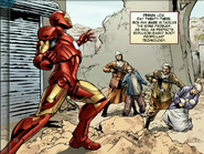 The Avengers Iron Man Mark VII - Tony on Gulmira