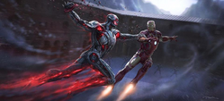 Avengers Age Of Ultron AC Iron Man VS Ultron