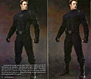 Captain America Black Suit Concept