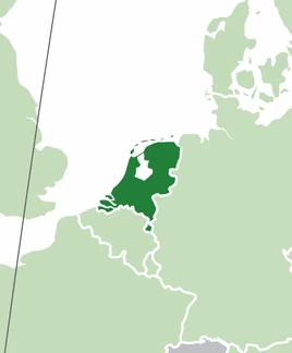 Map of the Netherlands