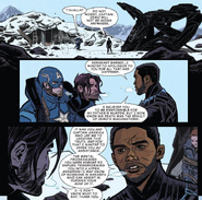 Rogers y Barnes se encuentran con T'Challa.