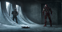 Capitán América frente a Iron Man