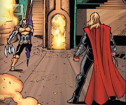 Thor faces off against 