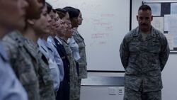  gathers his female staffers