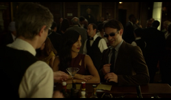 Elektra and Matt's first