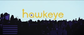 Hawkeye Title Card
