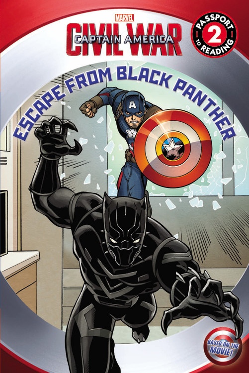 Captain America Civil War Escape From Black Panther Marvel