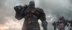 Korg in Asgard Earth-199999