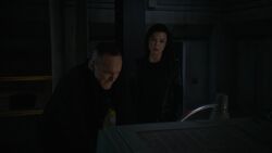 Coulson works on decrypting