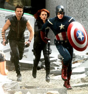 The Avengers filming 5