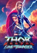 Thor Love and Thunder D+ Cover Poster