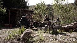 Уорд и Гарретт обедают