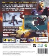 IronMan PS3 UK cover back