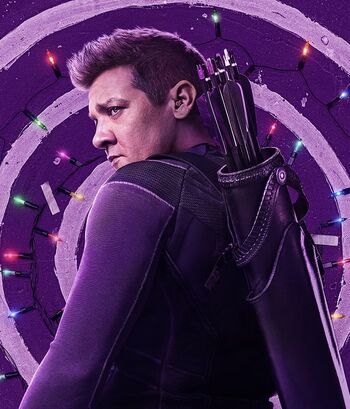 Hawkeye Char Poster