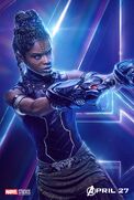 Shuri Avengers Infinity War poster